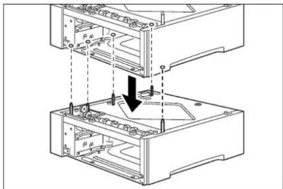 TALLYGENICOM Intelliprint mL260 - Installing Two Paper Feeders - 2