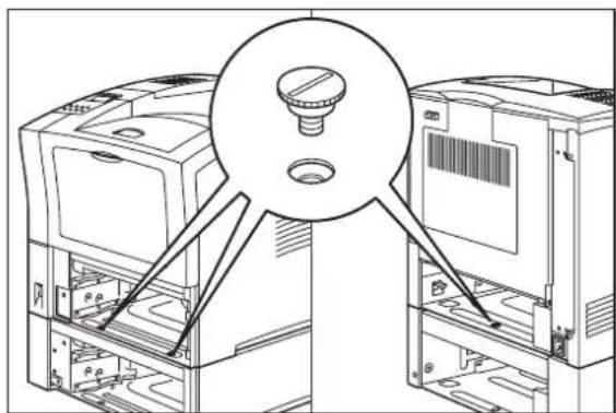 TALLYGENICOM Intelliprint mL260 - Removing the 550 Sheet Feeder - 6