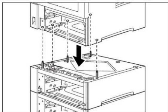 TALLYGENICOM Intelliprint mL260 - Installing Two Paper Feeders - 8