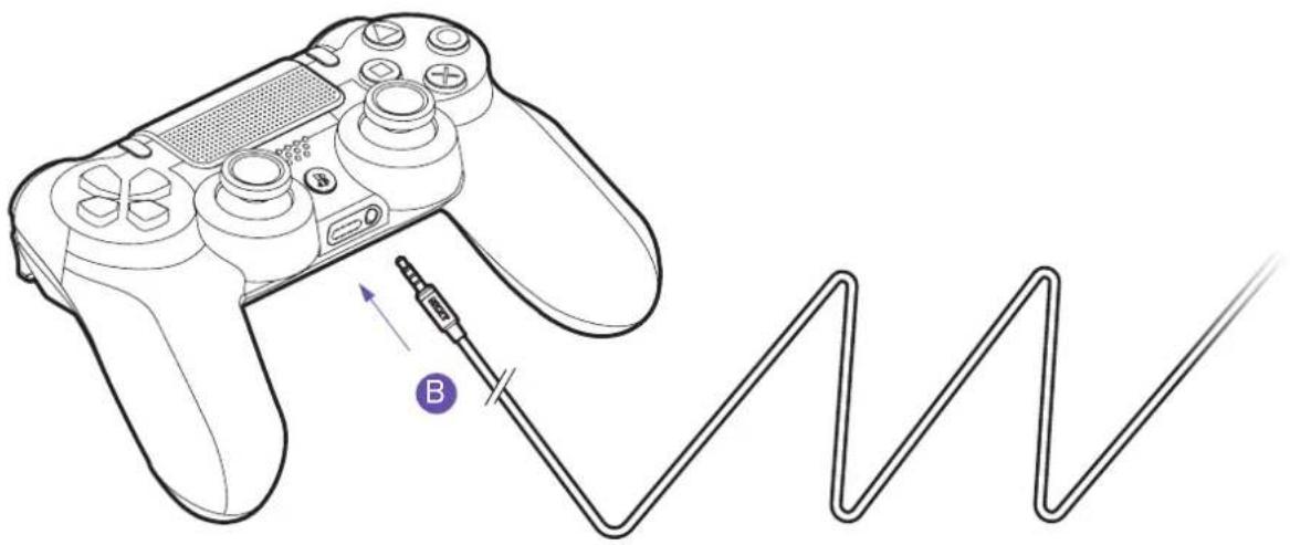 NZXT AER OPEN - USING THE NZXT AER HEADSET WITH A STANDARD AUDIO SOURCE OR PS4 CONTROLLER - 1