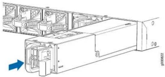 Juniper ACX5448 - Installing a Power Supply in an ACX5000 Router - 2