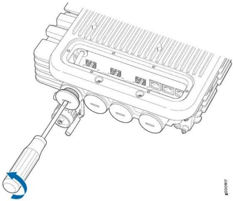 Juniper ACX500 - Weatherproofing the Interface Ports—Gigabit Ethernet SFP - 1