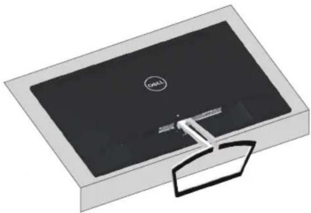DELL S2718NX - Removing the stand - 3