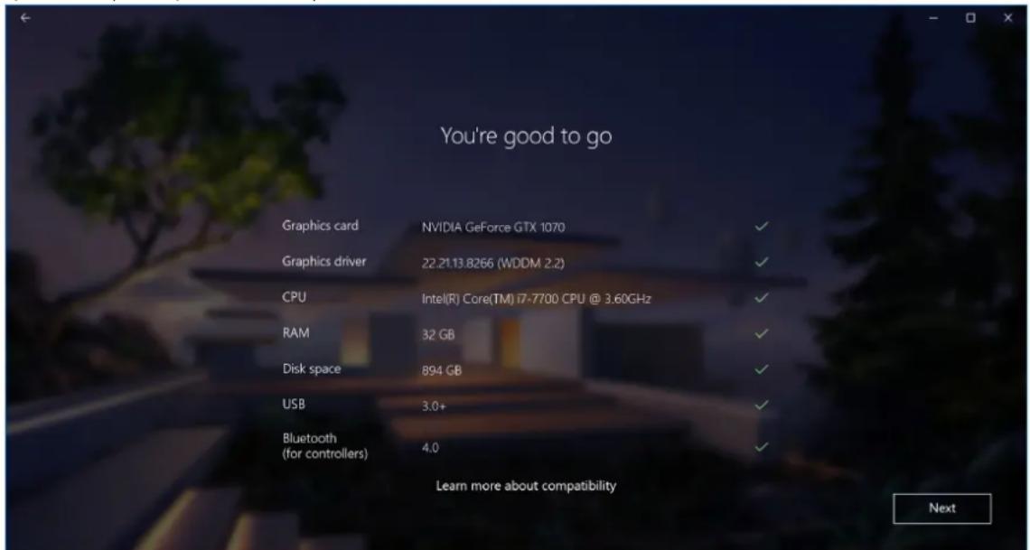 DELL Visor VRC100 - Setting up the Windows Mixed Reality experience - 5