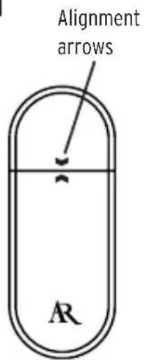 Alignment arrows A