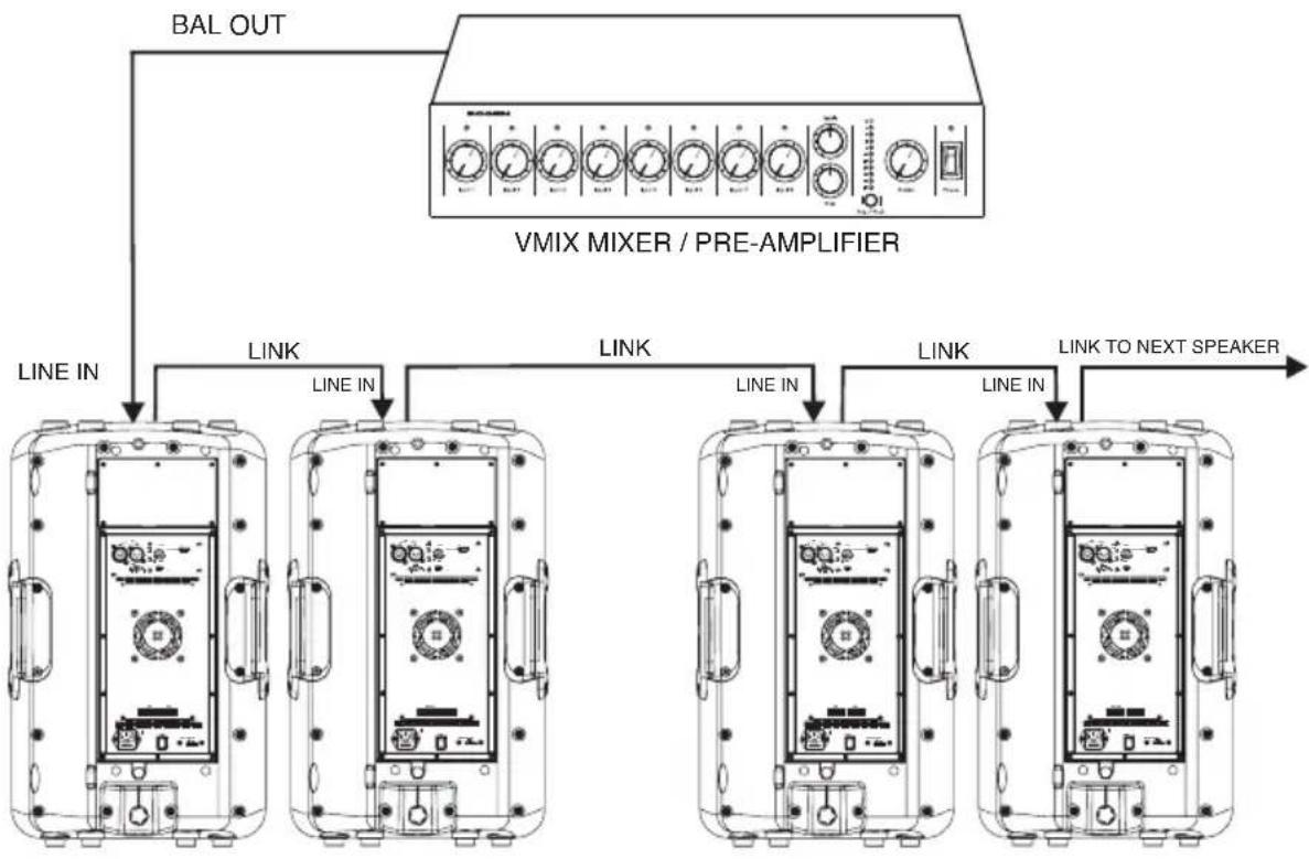 Bogen BP15DSP - For Powered Speaker Cabinets - 5