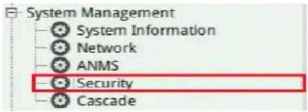 System Management System Information Network ANMS Security Cascade