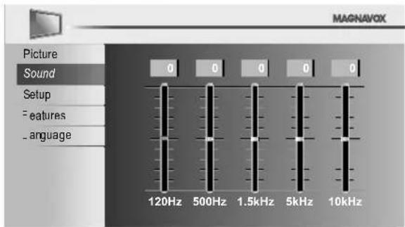 MAGNAVOX 40MF430B - Equalizer - 1