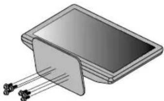 MAGNAVOX 40MF430B - Attaching the Base - 3