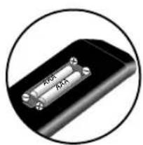MAGNAVOX 40MF430B - Installing the Batteries - 2