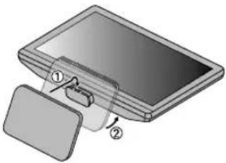 MAGNAVOX 40MF430B - Attaching the Base - 2