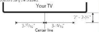 MAGNAVOX MSB5300 - Wall mounting using bracket - 1