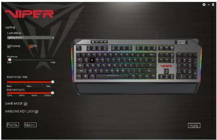Viper V765 - CUSTOM LIGHTING PROFILES - 2