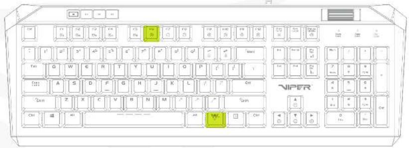 Viper V765 - Record and Save custom key configurations - 4