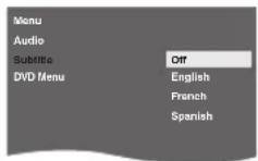 FUNAI DP100FX5 - Language Setting - 5