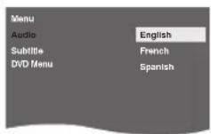 FUNAI DP100FX5 - Language Setting - 4