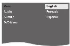 FUNAI DP100FX5 - Language Setting - 2