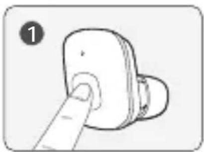 LG Tone Free HBS-F110 - Connecting manually (connecting to other devices or reconnecting) - 1