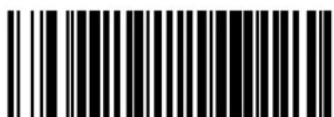 Black and white barcode image with vertical lines and a central dot