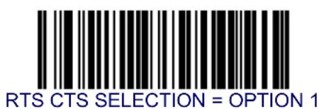 RTS CTS SELECTION = OPTION 1