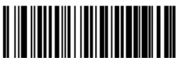 Black and white barcode image with vertical lines and a central dot
