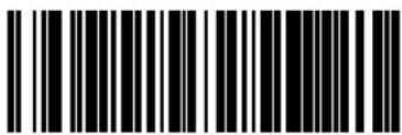 Black and white barcode image with vertical lines and a small number '1' at the bottom right.