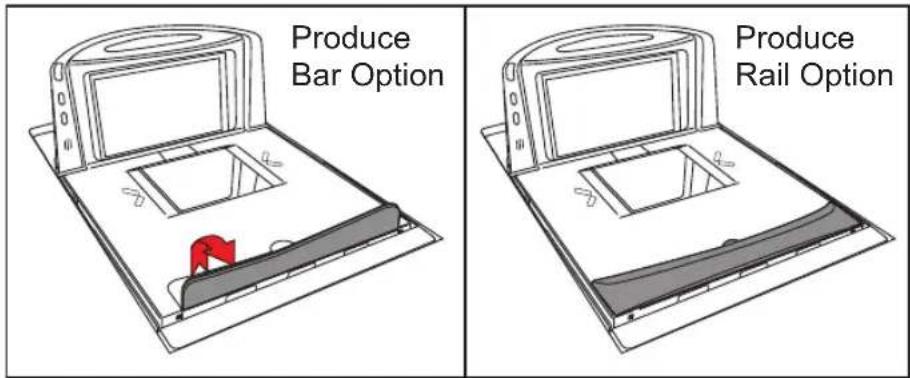 Produce Bar Option Produce Rail Option
