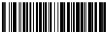 Black and white barcode image with vertical lines and a small number '1' at the bottom