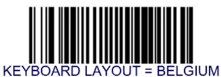 KEYBOARD LAYOUT = BELGIUM