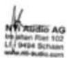 NTi Audio M2211 - Manufacturer Calibration Certificate - 1
