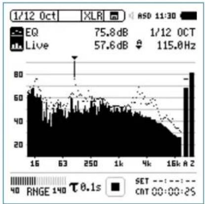 NTi Audio M2211 - Capture the EQ Measurement Results - 1