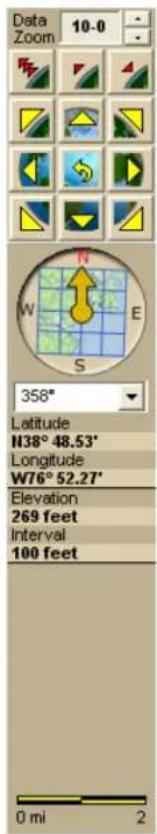 Data Zoom 10-0 Latitude N38° 48.53' Longitude W76° 52.27' Elevation 269 feet Interval 100 feet 0 mi 2