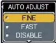 HITACHI CP-X306 - OPTION menu - 7