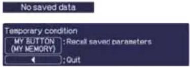 HITACHI CP-X306 - OPTION menu - 5