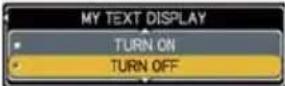HITACHI CP-X306 - OPTION menu (continued) - 5