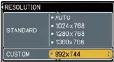 HITACHI CP-X306 - INPUT menu (continued) - 5