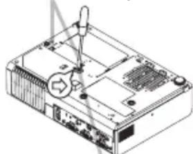 HITACHI CP-RS57 - In the case of replacement by yourself, - 1