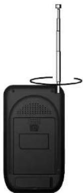Naxa NT-301 - TELESCOPING ANTENNA USE - 1