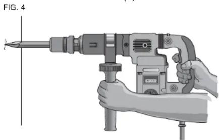 DEWALT D25580 - Proper Hand Position (fig. 1, 3) - 1