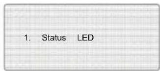 1. Status LED