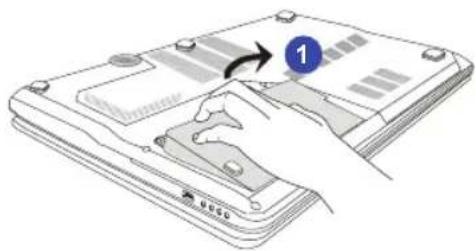 MSI GT683DXR - Installing the Battery Pack - 1