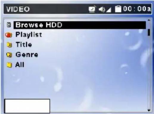 Browse HDD Playlist Title Genre All