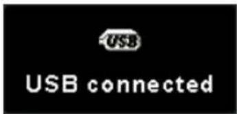 USB USB connected