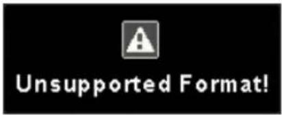 Unsupported Format!