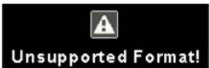 Unsupported Format!