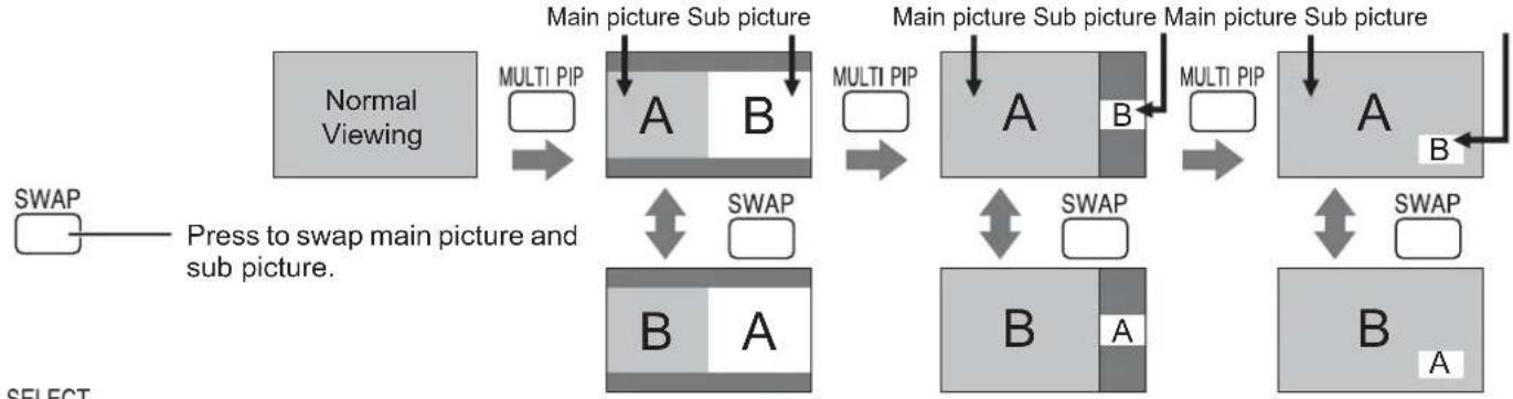 PANASONIC TH-50PD12U - MULTI PIP - 2