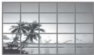 PANASONIC TH-50PD12U - SET UP for MULTI DISPLAY - 4