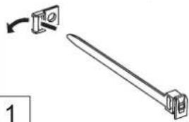 PANASONIC TH-50PD12U - - Cable fi xing band - 1