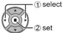 PANASONIC TH-50PD12U - CUSTOM SETTINGS - 13