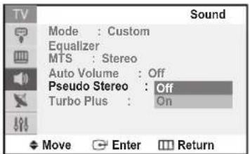 SAMSUNG SlimFit TX-T2782 - Using Pseudo Stereo - 1